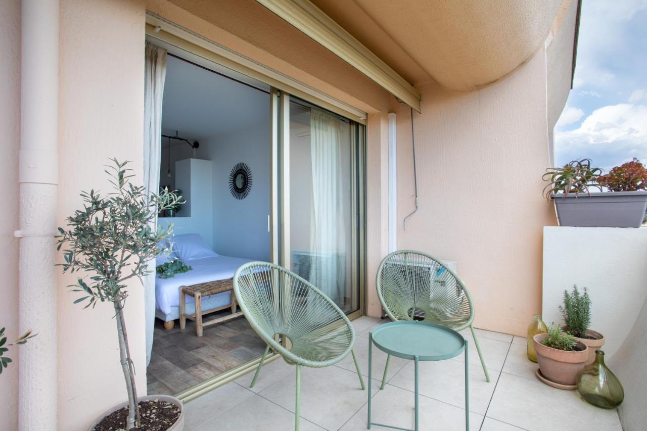 Vue Mer, Terrasse Et Parking Prive Αντίμπ Εξωτερικό φωτογραφία