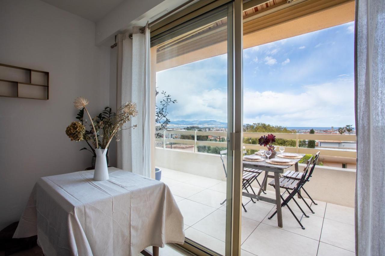 Vue Mer, Terrasse Et Parking Prive Αντίμπ Εξωτερικό φωτογραφία