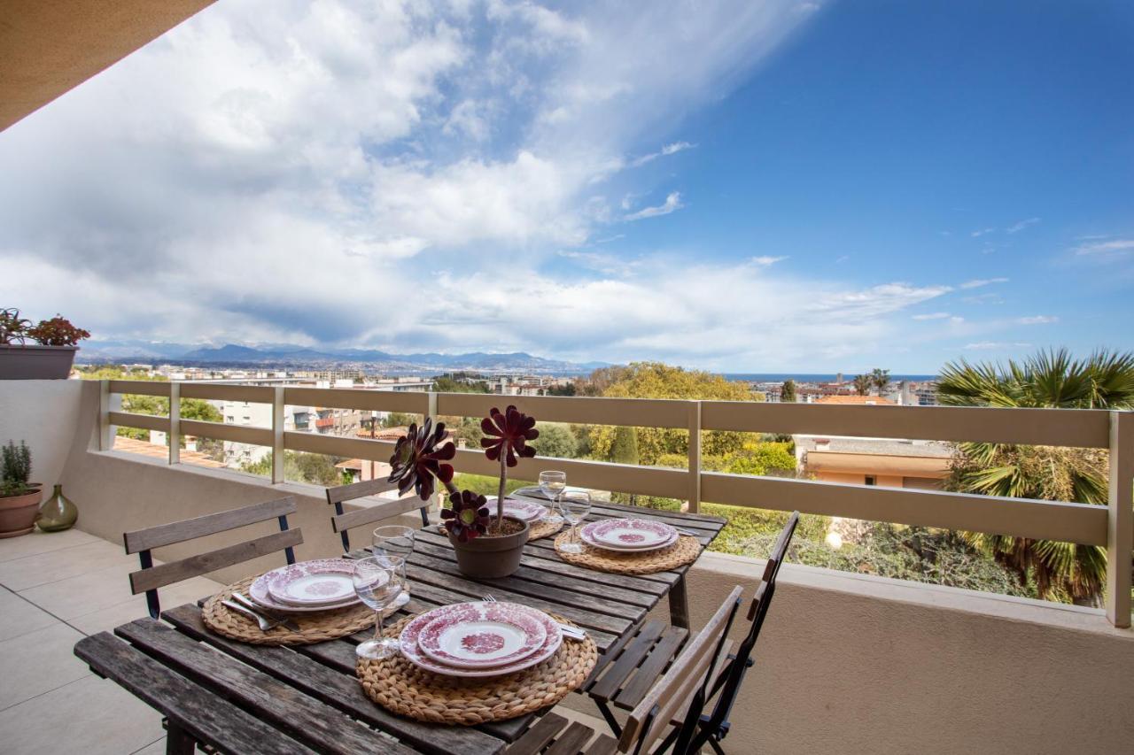 Vue Mer, Terrasse Et Parking Prive Αντίμπ Εξωτερικό φωτογραφία